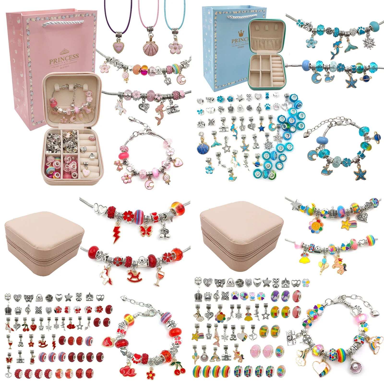 Jewelry Making Kits For Kids - Charm Armband machen Kit für Mädchen,