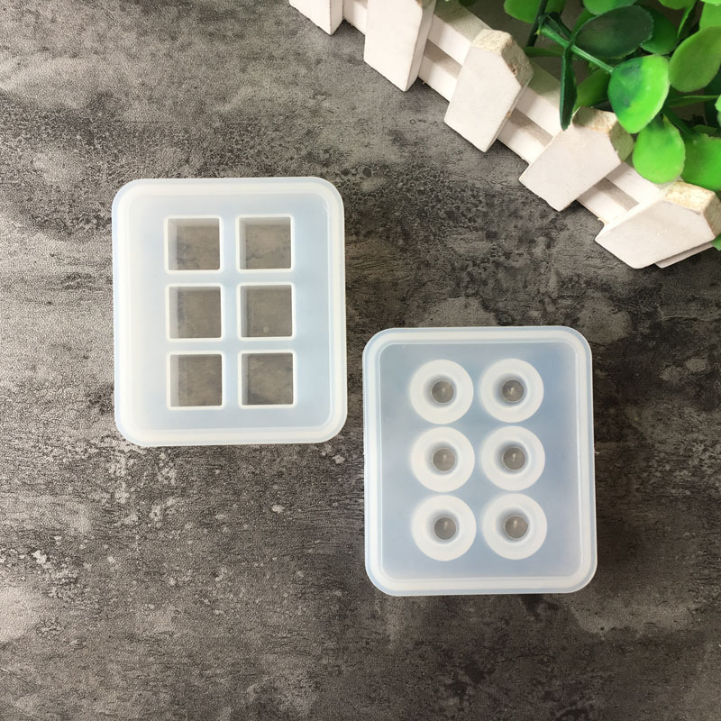 Jewelry Making Mold - Silikon Form 16mm Cube ball perlen