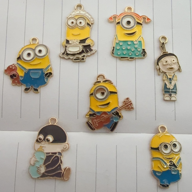 Jewelry Making Earrings - 10 Stück Cartoon-Anhänger aus Legierung mit