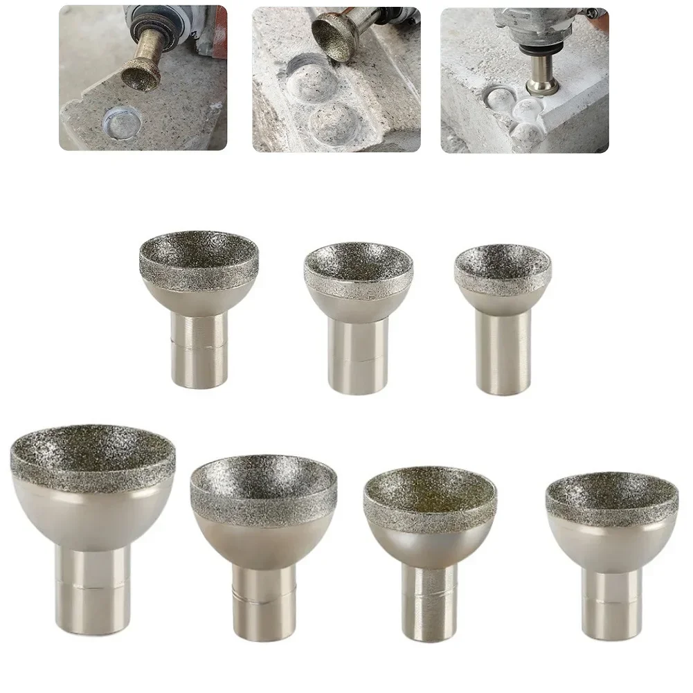 Jewelry Making Rotary Tool - Diamant-Kugelfräser 20-50mm mit sphärischer Spitze für