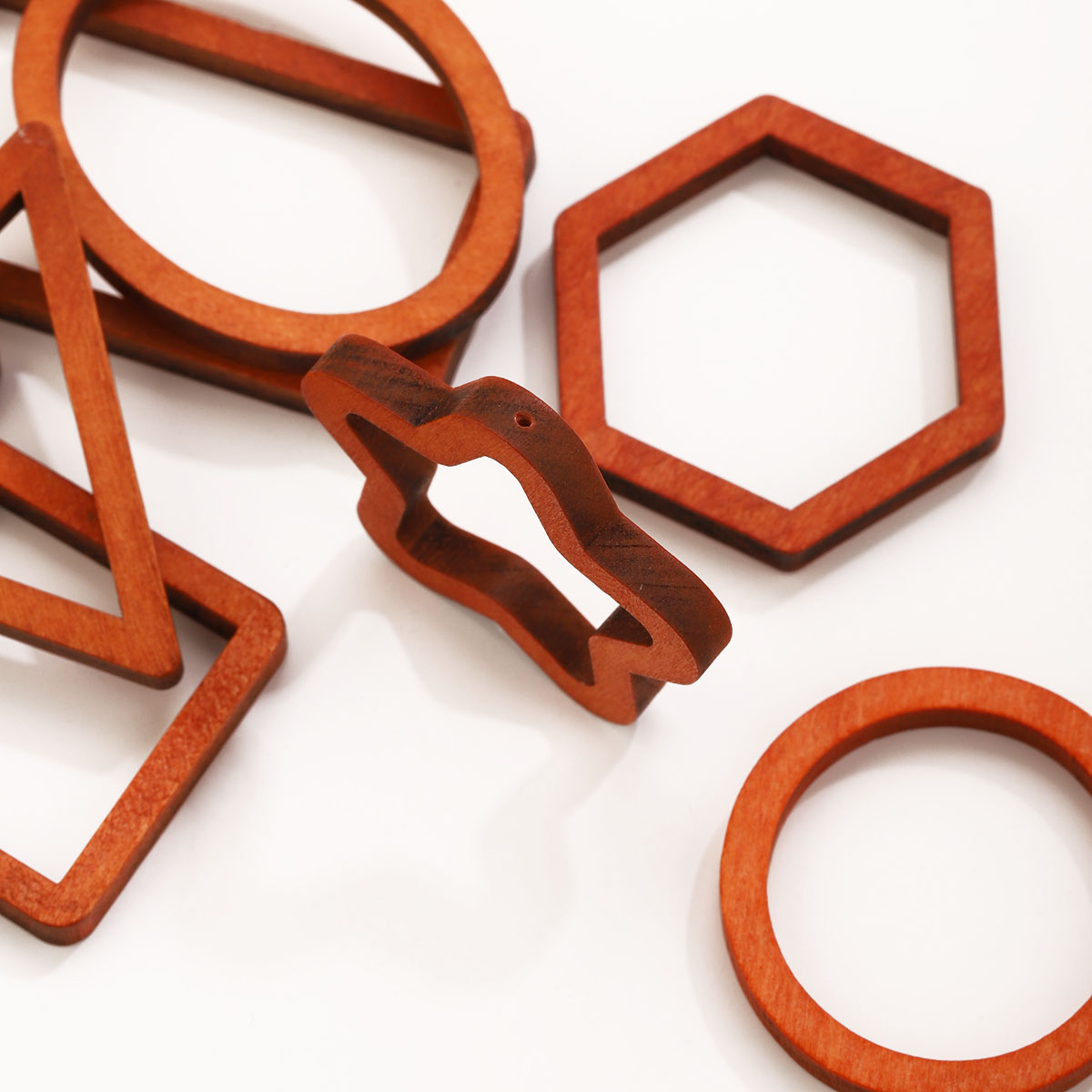 10 Stück Holzherz-Quadrat-Sili – Jewelry Making Mold Bewertung und Preis