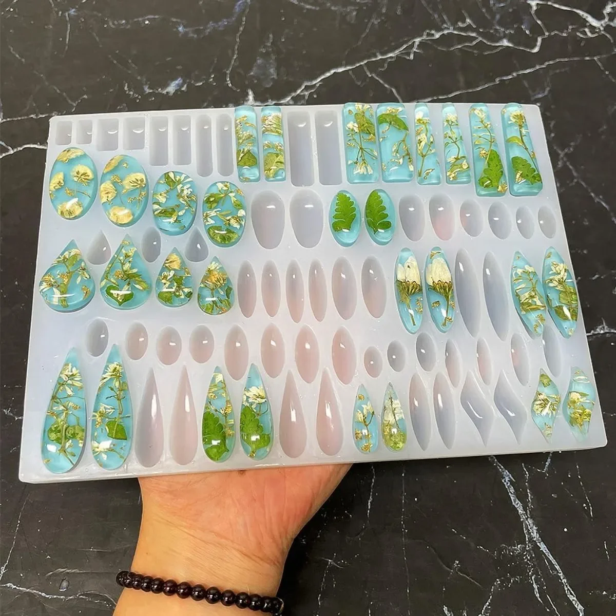 Ohrstecker-Silikonform mit 41  – Jewelry Making Mold Bewertung und Preis