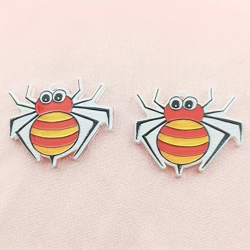 10 Stück Acryl-Halloween-Spinn – Jewelry Making Earrings Bewertung und Preis