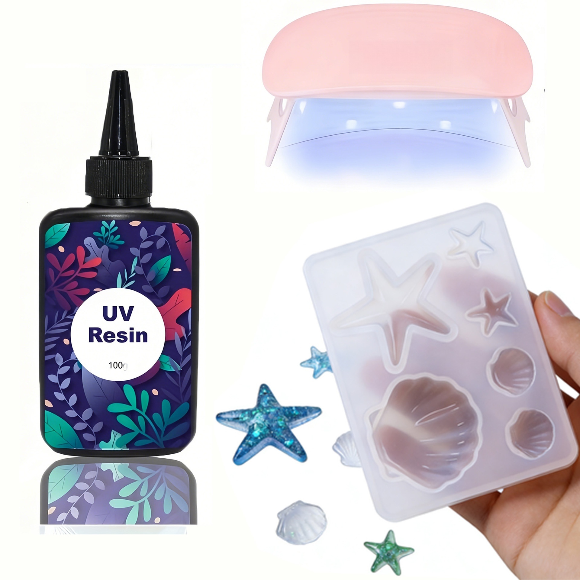 DIY Ozean-Thema Kristall-Epoxi – Jewelry Making Mold Bewertung und Preis