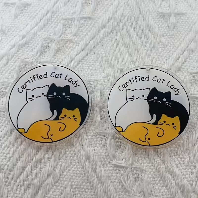 10 Stück niedliche Katzenanhän – Jewelry Making Earrings Bewertung und Preis