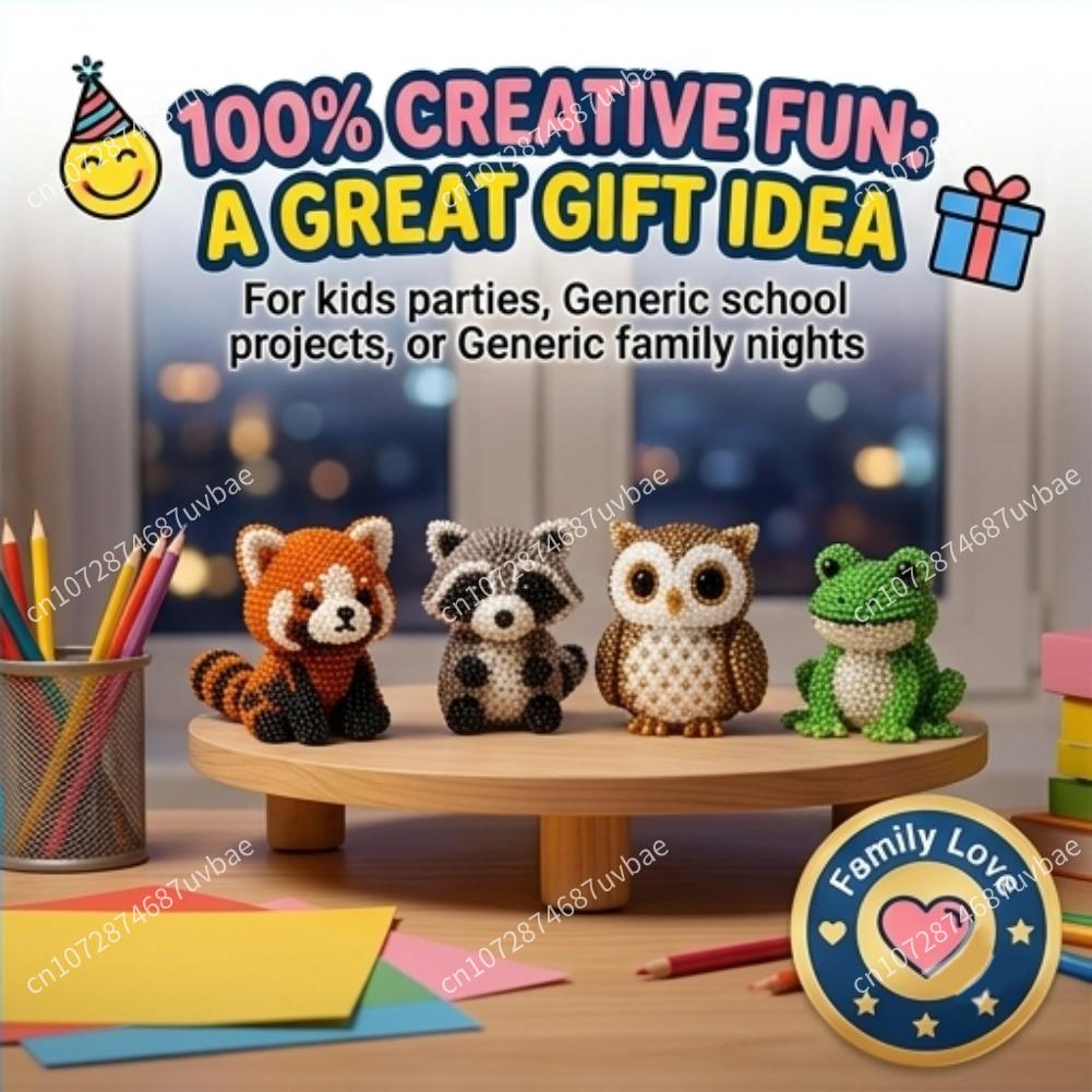 Mini 3D Tierperlen-Bastelset N – Jewelry Making Kits For Kids Bewertung und Preis