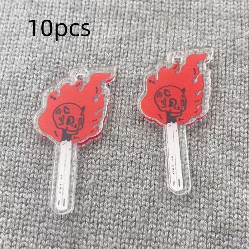 10 Stück Acryl-Totenkopf-Anhän – Jewelry Making Earrings Bewertung und Preis
