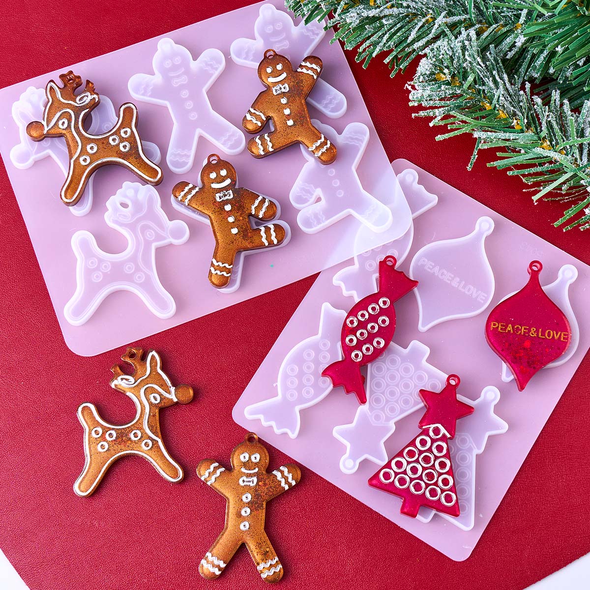 Weihnachten Serie Ohrringe Anh – Jewelry Making Mold Bewertung und Preis