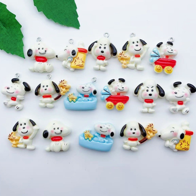 12 Stück Cartoon-Hunde-Anhänge – Jewelry Making Earrings Bewertung und Preis