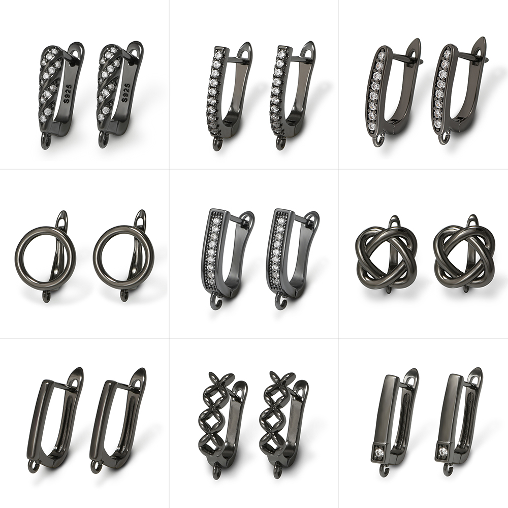 YANASI 1 Paar Waffen-Schwarz M – Jewelry Making Earrings Bewertung und Preis
