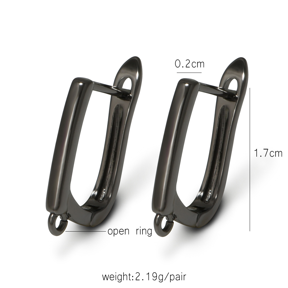 YANASI 1 Paar Waffen-Schwarz M – Jewelry Making Earrings Bewertung und Preis