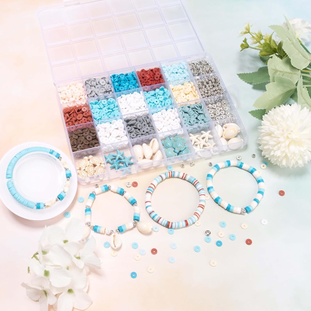 2600 Stück/Box 24-Fächer Ozean – Jewelry Making Party For Adults Bewertung und Preis