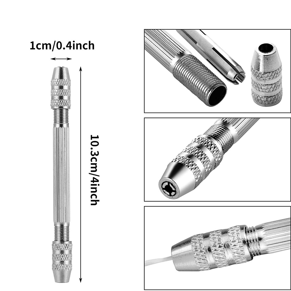 Doppelkopf-Handbohrbasis, 0,8– – Jewelry Making Rotary Tool Bewertung und Preis