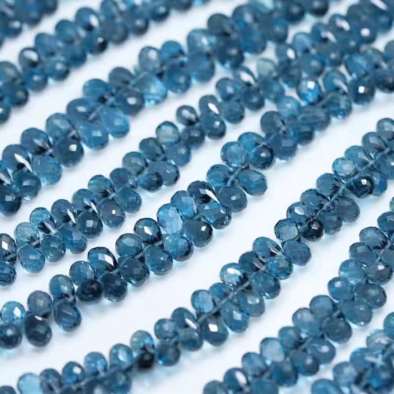 6A London Blue Topas Tropfen f – Jewelry Making London Bewertung und Preis