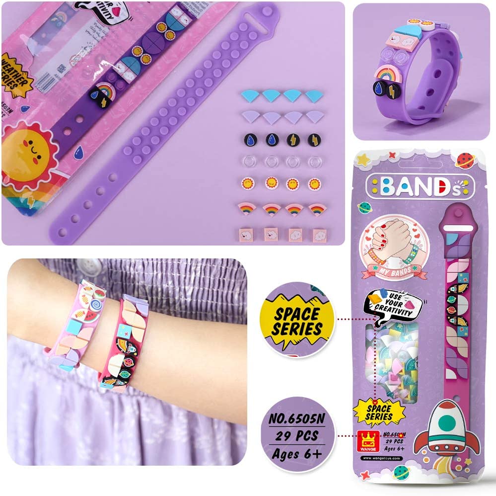 6 Teile/satz Kinder Bausteine  – Jewelry Making Kits For Kids Bewertung und Preis