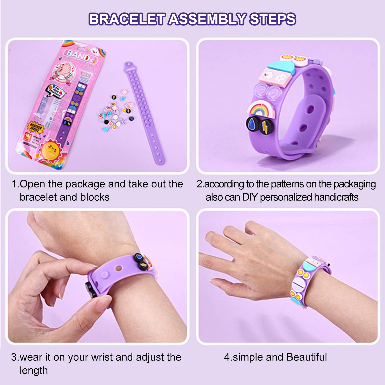 6 Teile/satz Kinder Bausteine  – Jewelry Making Kits For Kids Bewertung und Preis
