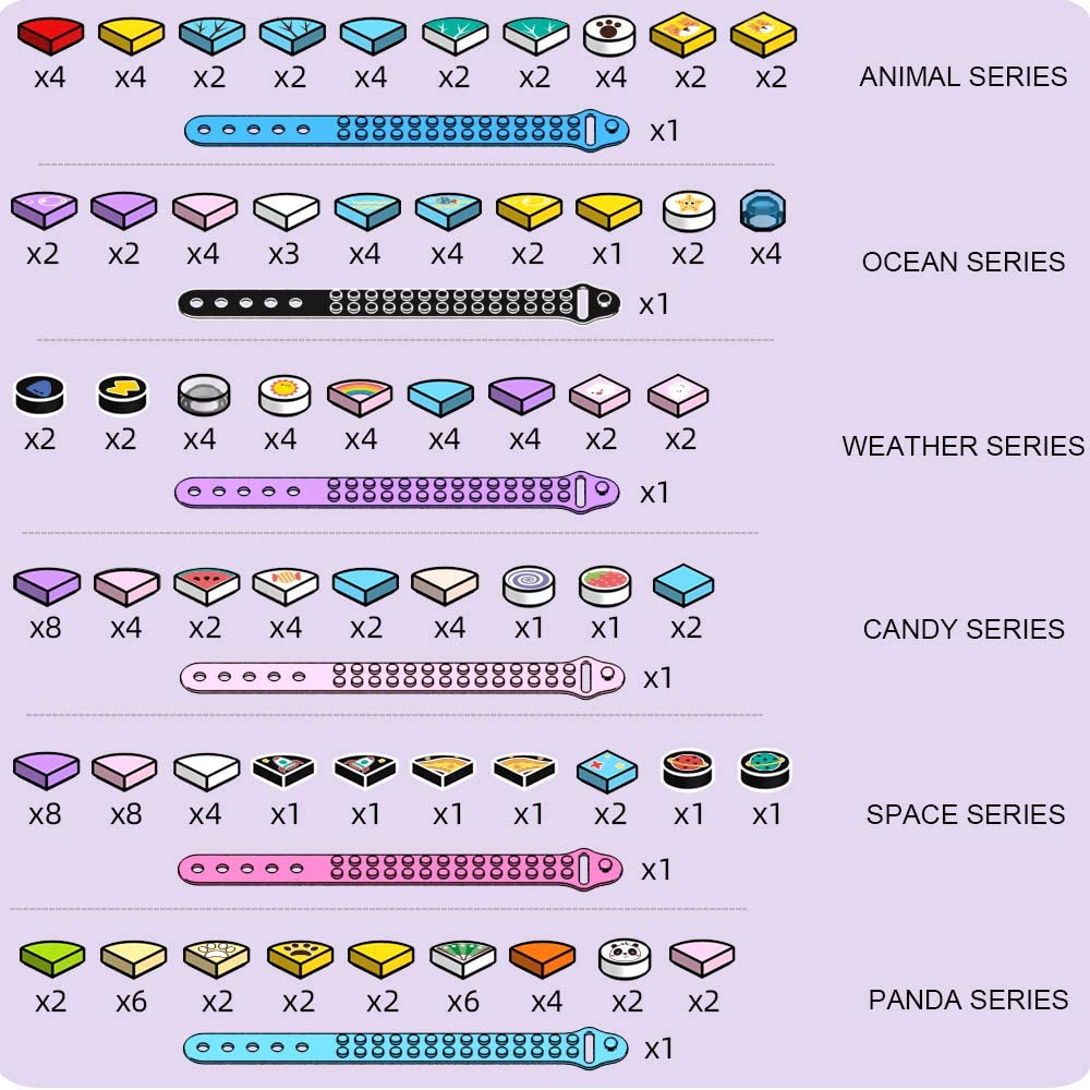 6 Teile/satz Kinder Bausteine  – Jewelry Making Kits For Kids Bewertung und Preis