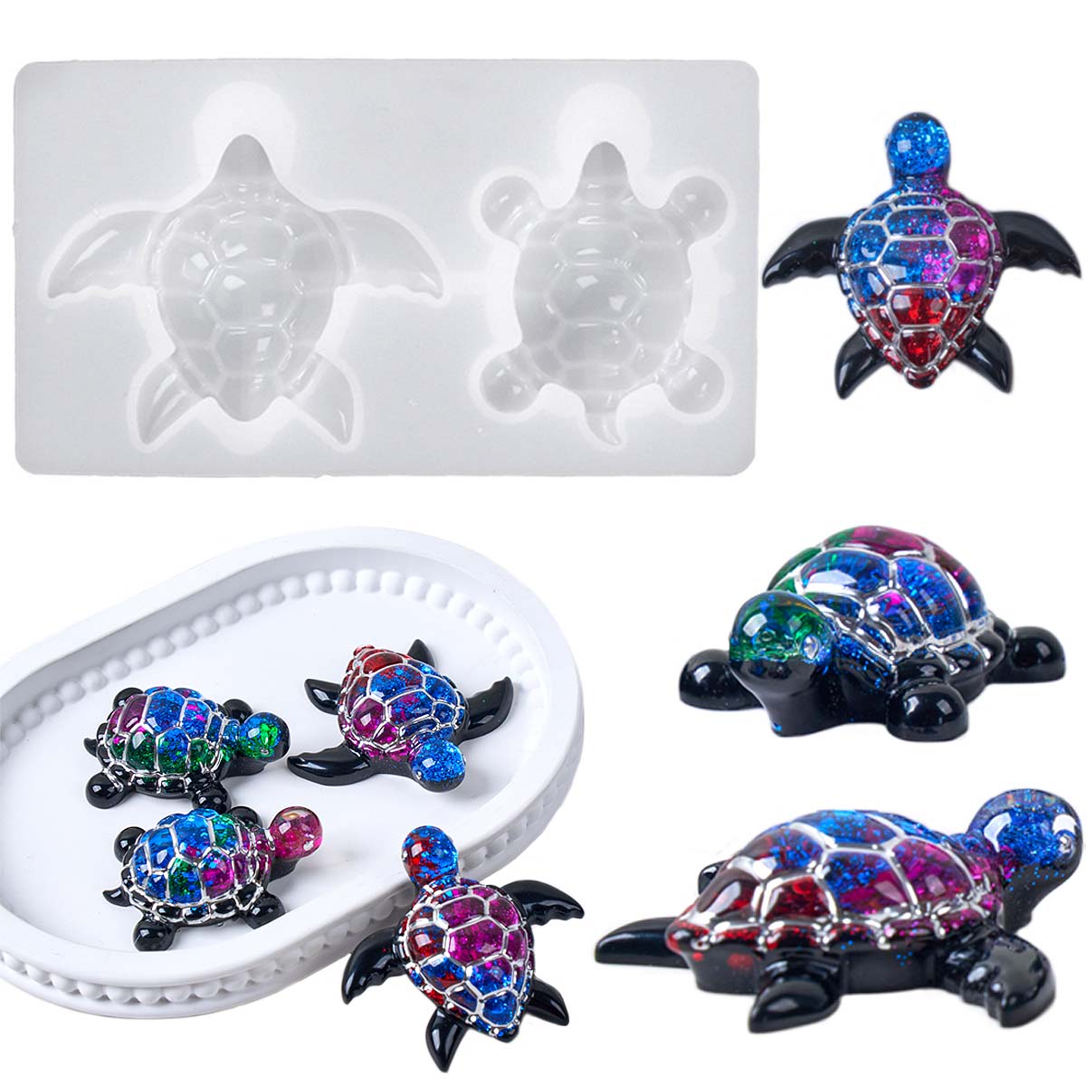 3D Meeresschildkröte Schlüssel – Jewelry Making Mold Bewertung und Preis