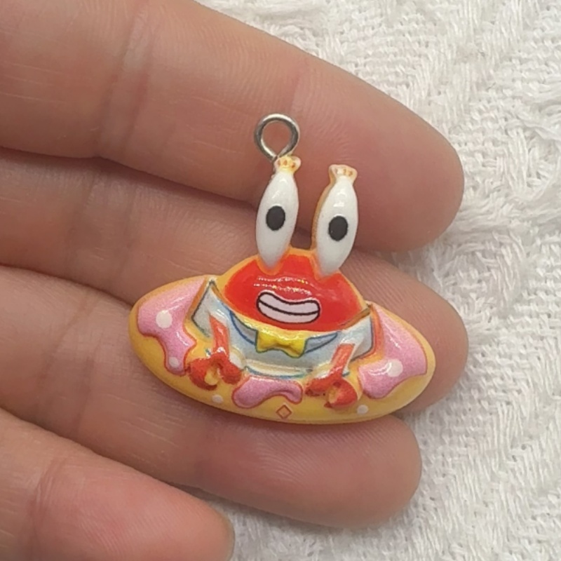 10 Stück Cartoon-Harzanhänger, – Jewelry Making Earrings Bewertung und Preis