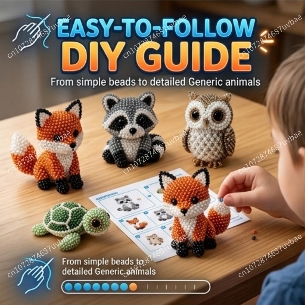Pädagogisches DIY-Tierperlen-S – Jewelry Making Kits For Kids Bewertung und Preis