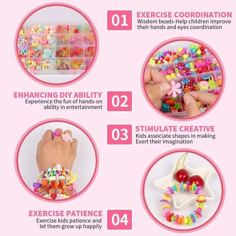 Mädchen DIY Perlen Set Schmuck – Jewelry Making Kits For Kids Bewertung und Preis